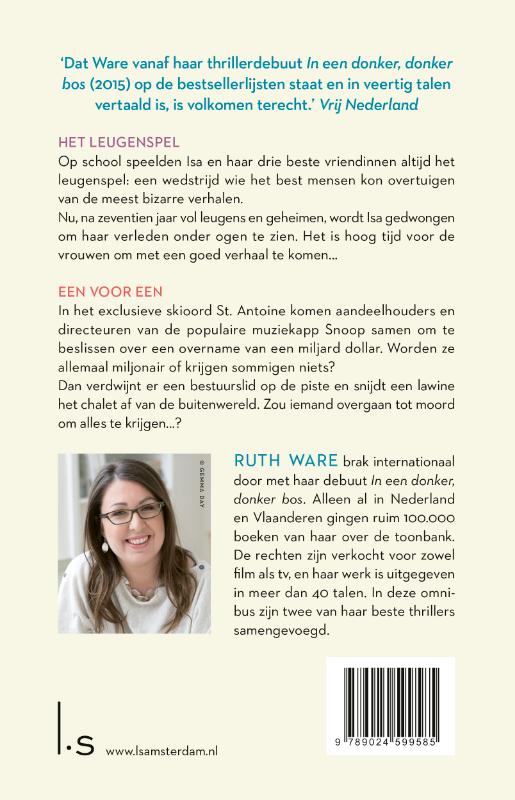 Het leugenspel & Een voor een achterkant