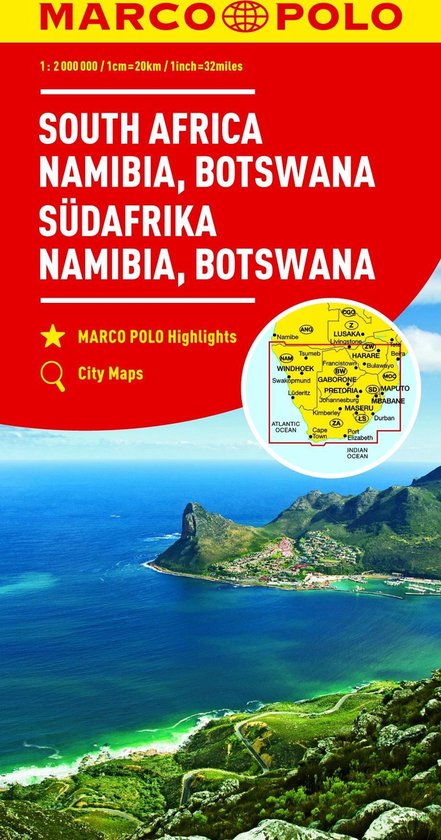Marco Polo Zuid-Afrika, Namibië, Botswana