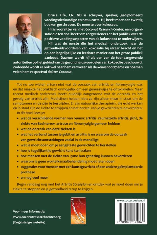 De genezing van artritis De genezing van artritis achterkant