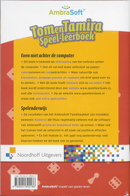 AmbraSoft Tom en Tamira Speelleerboek / Gr 5 achterkant