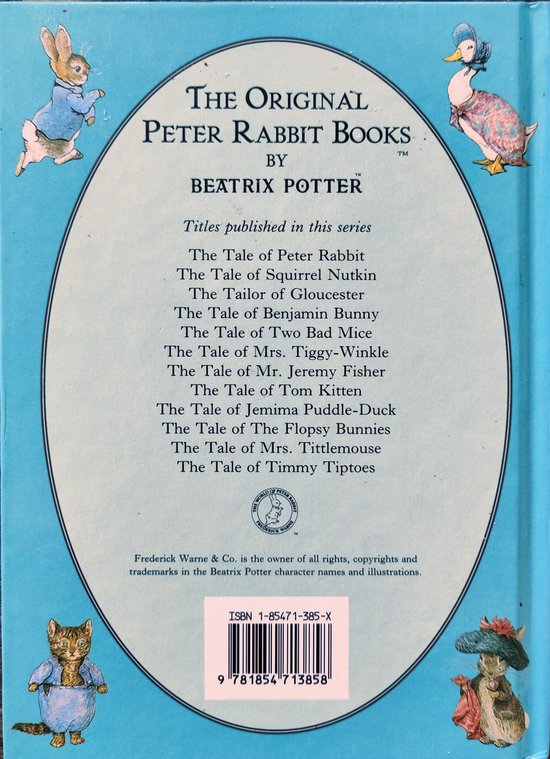 The Tale Of Jemima Puddle-Duck