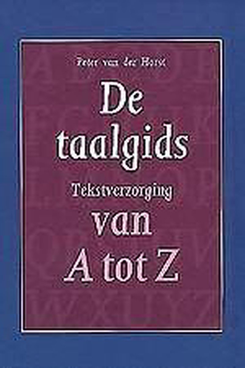 P. van der Horst Taalgids, De thumbnail