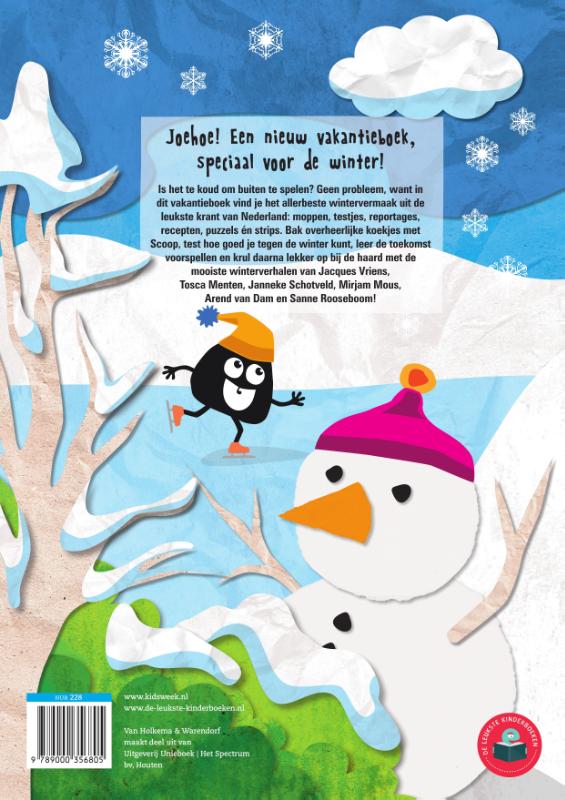 Het grote Kidsweek vakantieboek - wintereditie / Kidsweek achterkant