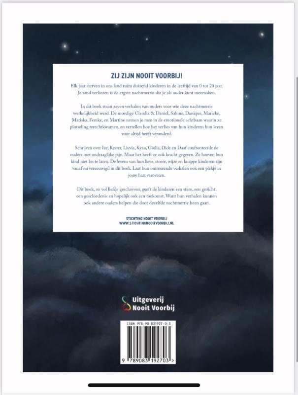 Wij zijn nooit voorbij Wij zijn nooit voorbij achterkant