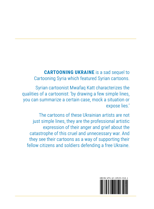 Cartooning Ukraine achterkant