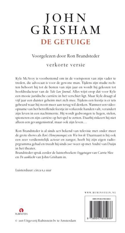 De getuige achterkant