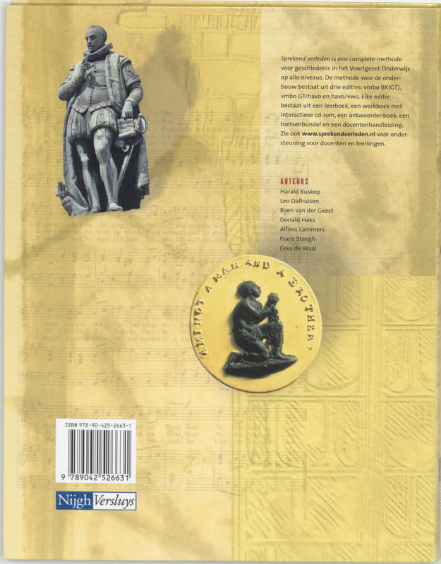 Sprekend verleden 2 havo/Vwo Leerboek Sprekend verleden 2 havo/Vwo Leerboek achterkant