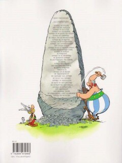 Asterix 35: Asterix bij de Picten / Asterix / 35 achterkant