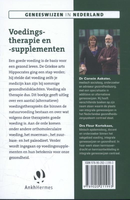 Voedingstherapie en -supplementen / Geneeswijzen in Nederland / 11 achterkant