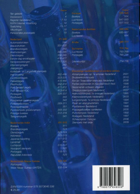 Speciale Catalogus 2011 achterkant