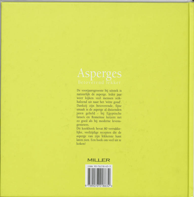 Asperges achterkant