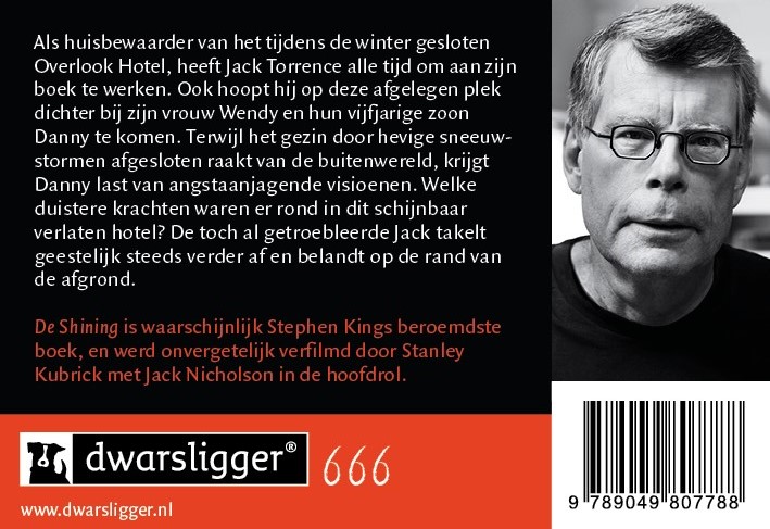 De shining / Dwarsligger / 666 achterkant