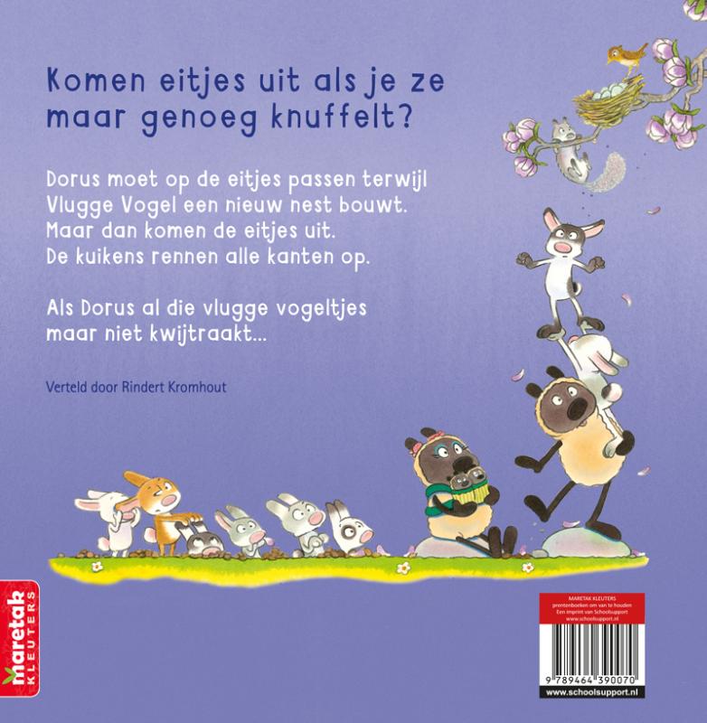 Dorus en de vlugge vogeltjes achterkant