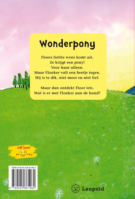 Wonderpony achterkant