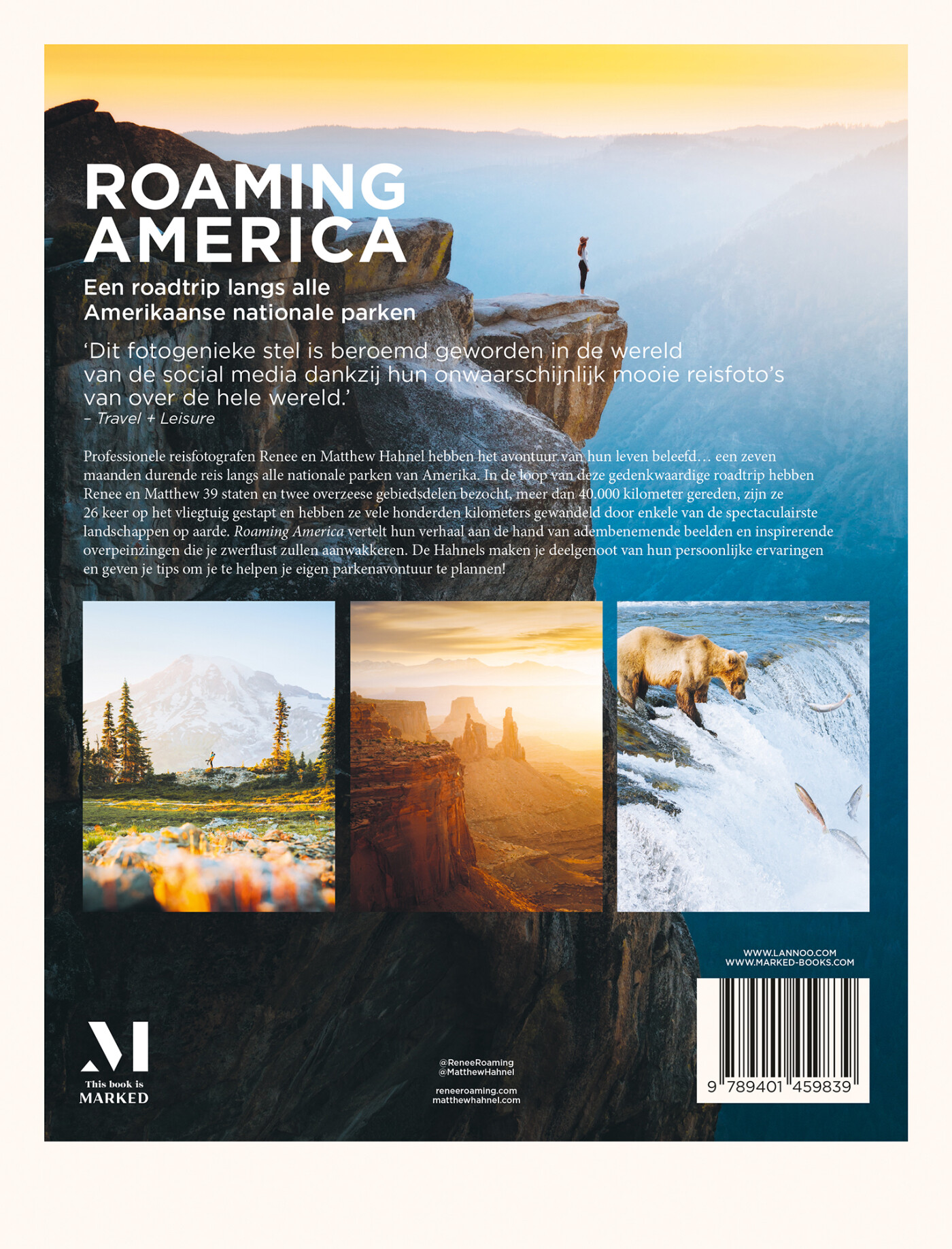 Roaming America achterkant