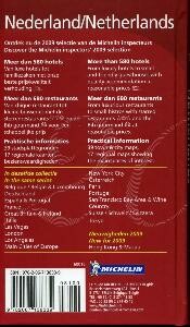 NEDERLAND - NETHERLANDS ( 60016 ) GUIDE MICHELIN GIDS - 2009 - HOTEL / REST . / GM Pays achterkant