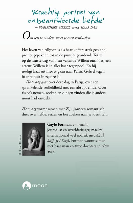 Haar dag achterkant