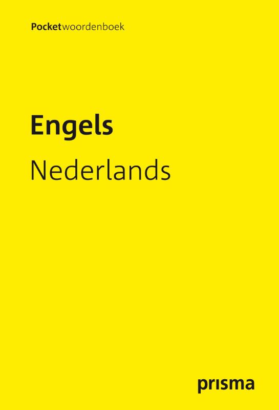 Prisma pocketwoordenboek Engels-Nederlands