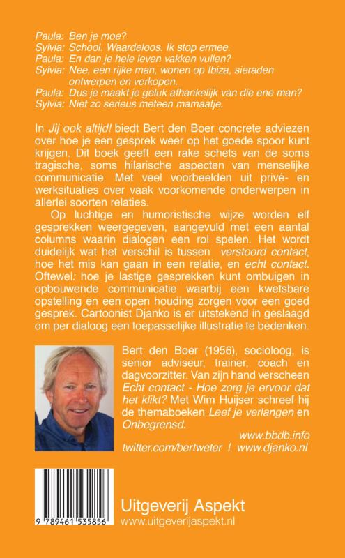 Jij ook altijd! achterkant