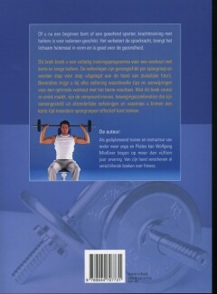 Krachttraining met halters achterkant