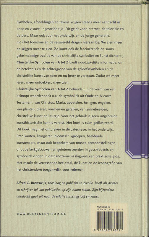 Christelijke symbolen van A tot Z Christelijke symbolen van A tot Z achterkant