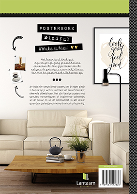 Posterboek - Mindful achterkant