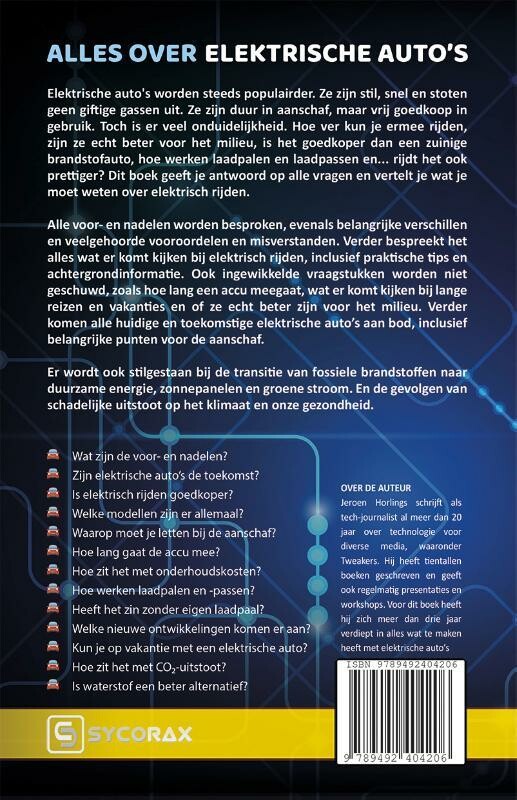 Alles over elektrische auto's achterkant