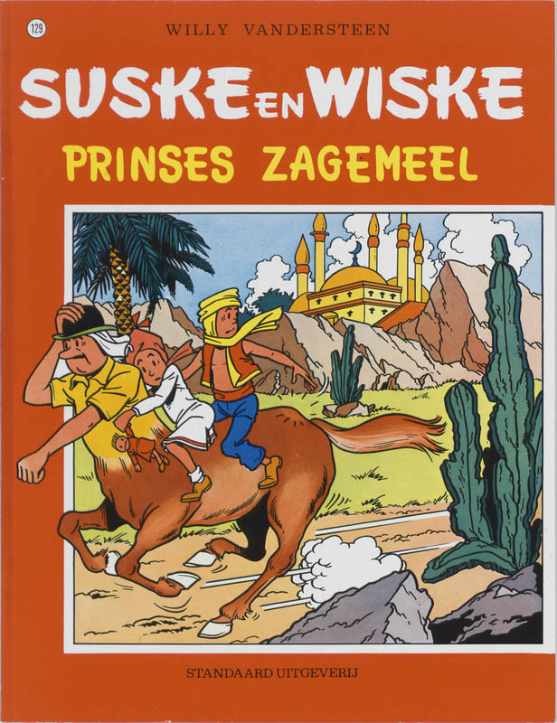 boekenbalie_9789002118500_cover Prinses zagemeel / Suske en Wiske / 129