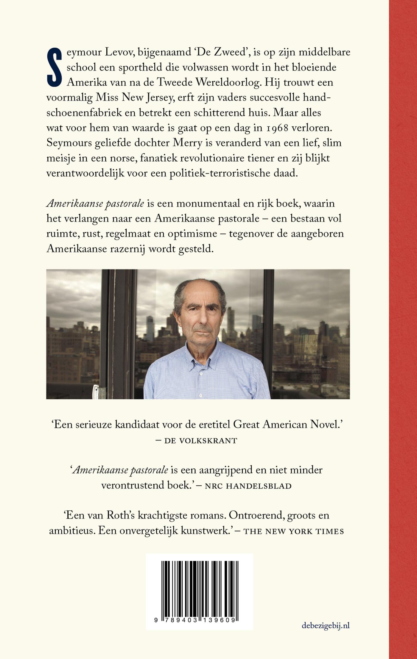 Amerikaanse pastorale Amerikaanse pastorale achterkant