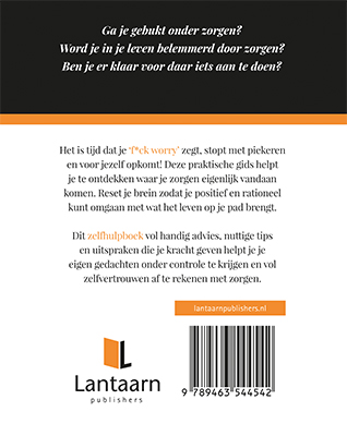 F*ck worry F*ck worry achterkant