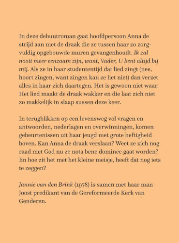 Het meisje, de draak en de dominee achterkant