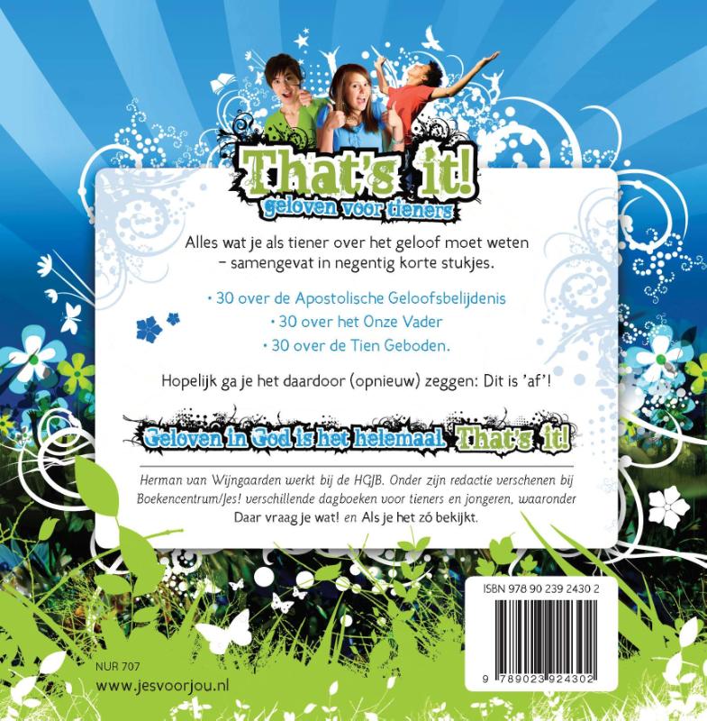 That's it! That's it! achterkant