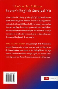 Baxter's English Survival Kit achterkant