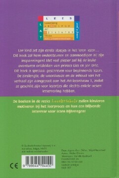 Een kus voor de pad / Leeskriebels / Avi 1 achterkant