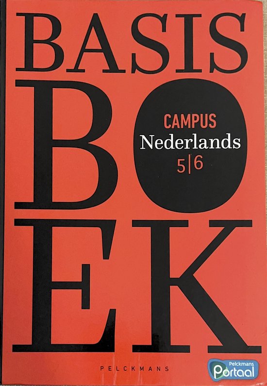 Campus Nederlands 5/6 Basisboek (incl. Pelckmans Portaal)