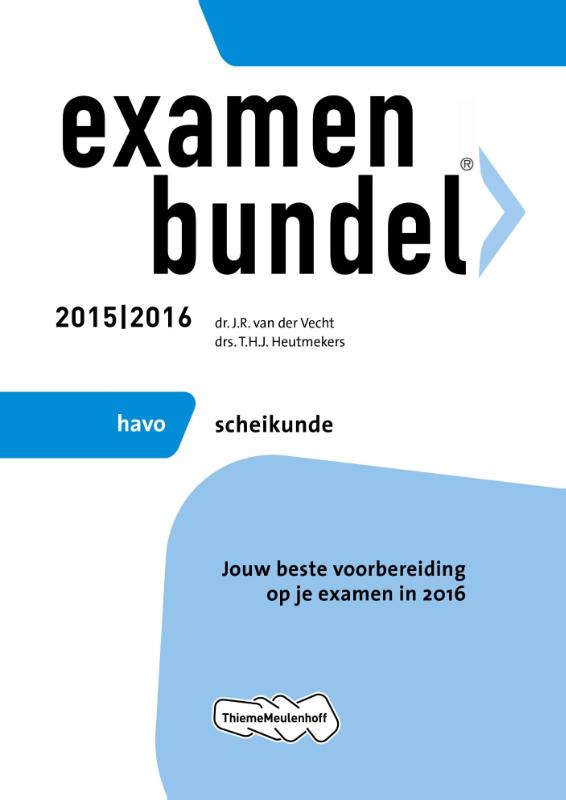 Examenbundel Havo scheikunde 2015/2016