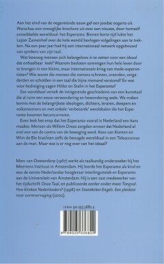 Een wereldtaal achterkant