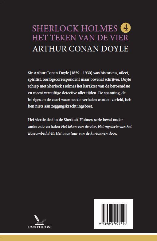 Het teken van de vier / Sherlock Holmes / 4 achterkant