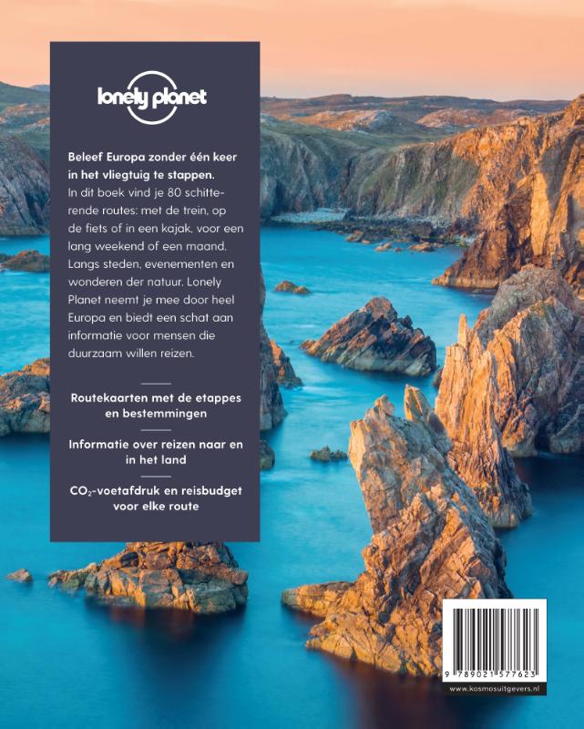 80 Duurzame reizen / Lonely planet achterkant