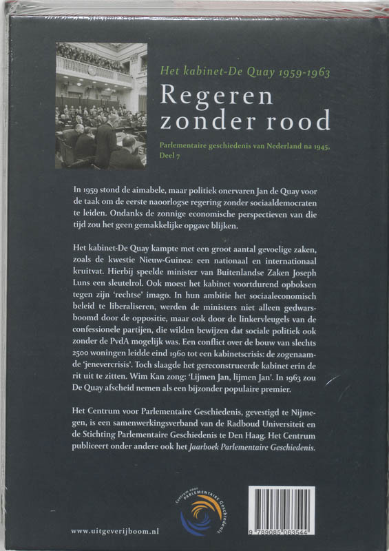 Regeren zonder rood achterkant