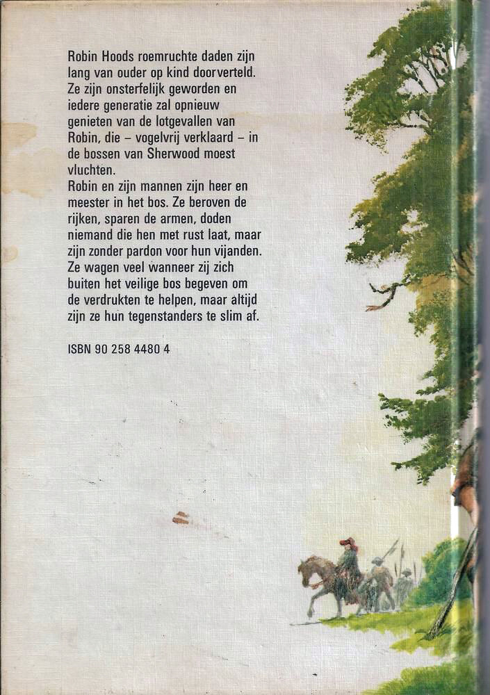 De roemruchte daden van Robin Hood achterkant