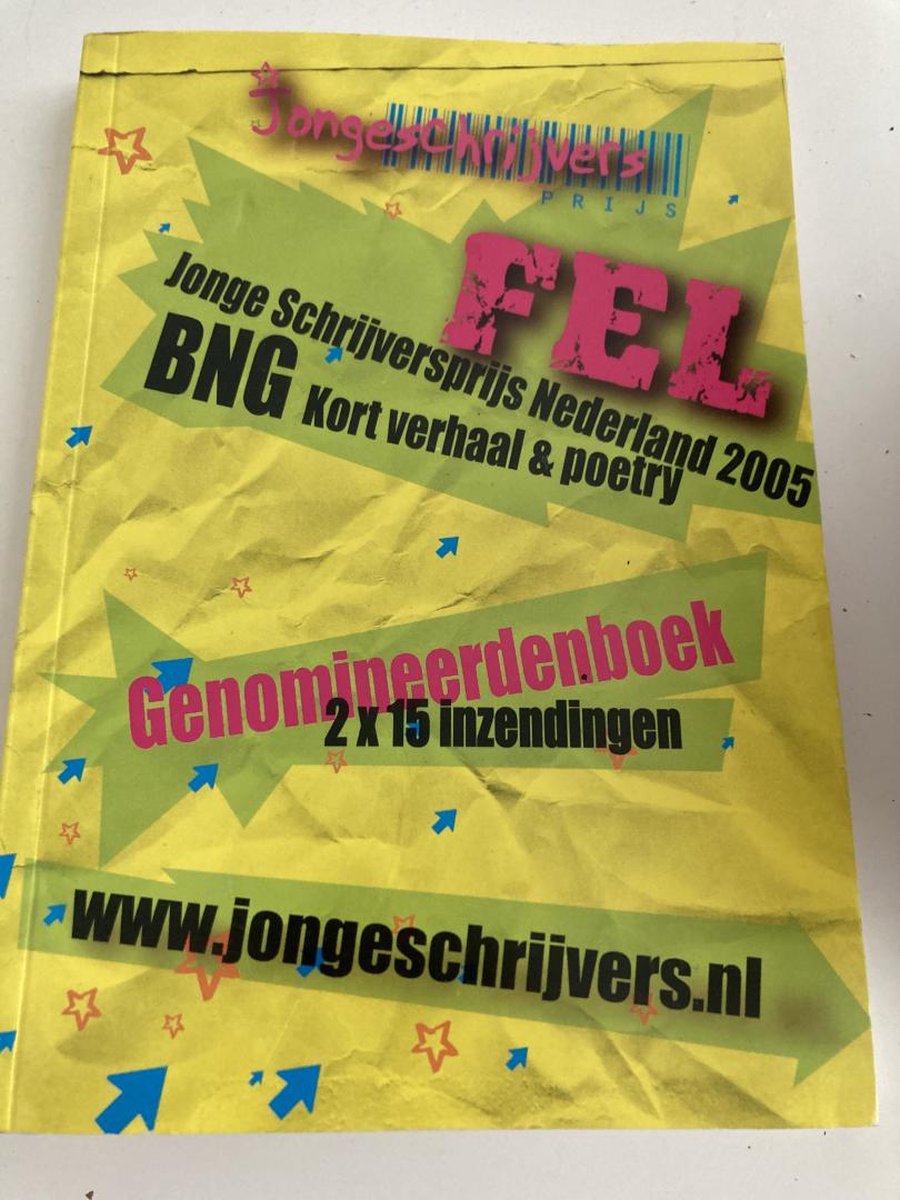 Genomineerdenboek BNG Jonge Schrijversprijs Nederland 2005