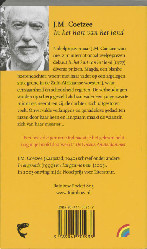 In het hart van het land / Rainbow pocketboeken / 805 achterkant