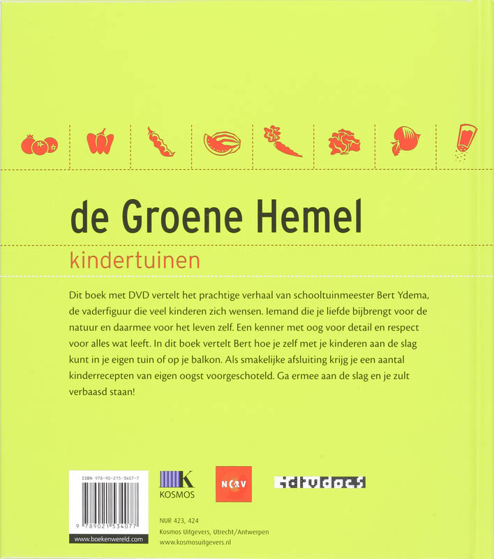 De Groene Hemel + DVD achterkant