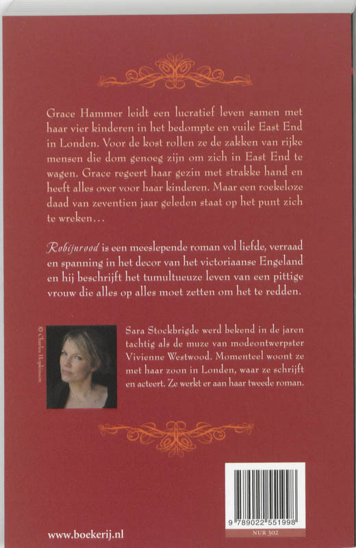 Robijnrood Robijnrood achterkant