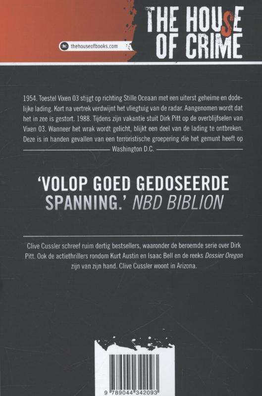 Vixen 03 / Dirk Pitt-avonturen Vixen 03 / Dirk Pitt-avonturen achterkant