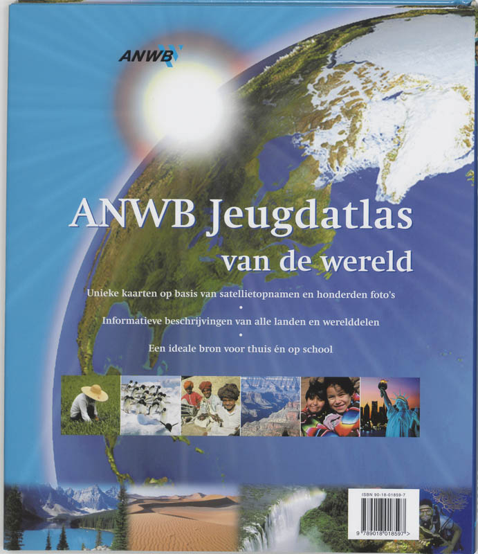 Anwb Jeugdatlas Van De Wereld achterkant