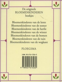 Bloemenkinderen van de tuin / Bloemenkinderen achterkant