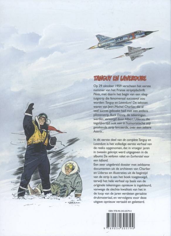 De vliegschool van Meknès / De complete Tanguy en Laverdure / 1 achterkant