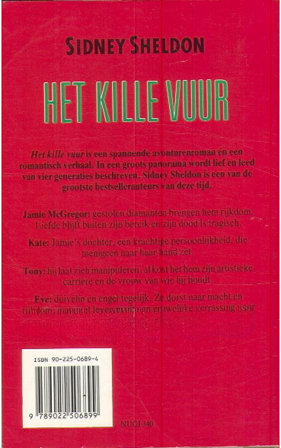 Het kille vuur achterkant